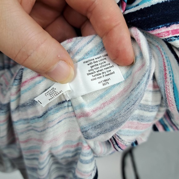 Lane Bryant Multicolor Striped Blouse - Picture 7 of 12